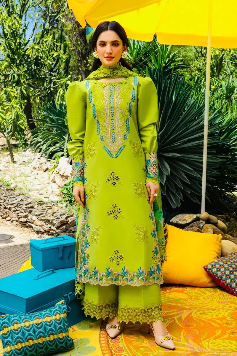 Zest of Summer – Embroidered Rangrasiya 3PC Lawn by Sapphire M|C MEHWISH COLLECTIONS