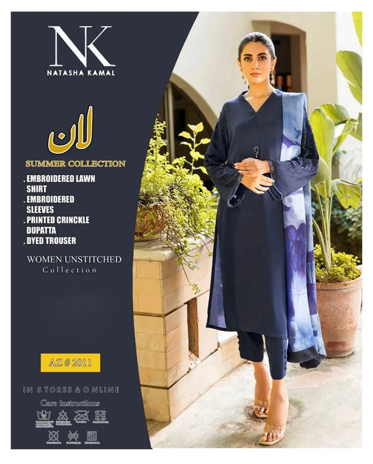 Natasha Kamal Summer Collection (AZ #2011) M|C MEHWISH COLLECTIONS