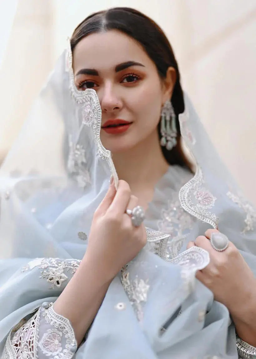 Zara Shah Jahan Inspired Embroidered Unstitched Lawn Suit. M|C MEHWISH COLLECTIONS