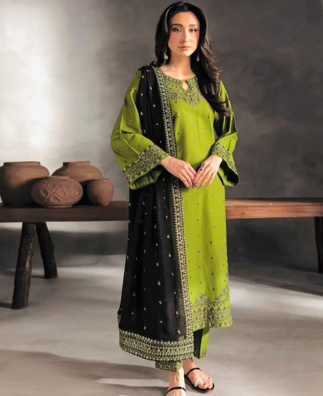 ZAHA 3pc SUMMER CASUAL COLLECTION M|C MEHWISH COLLECTIONS